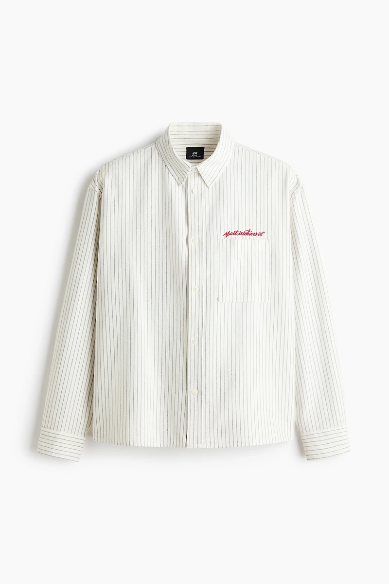 Chemise Oxford ample