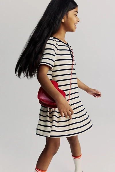 Robe trapèze en jersey