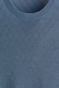 Slim-Fit Knit T-Shirt