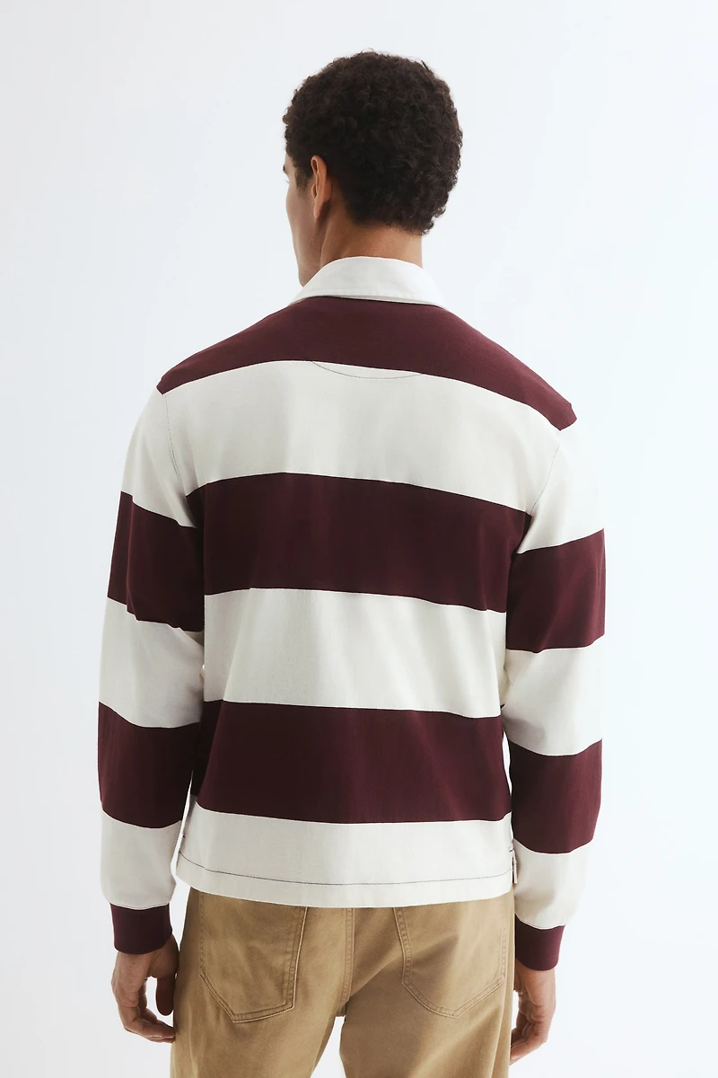 Polo de rugby classique en coton
