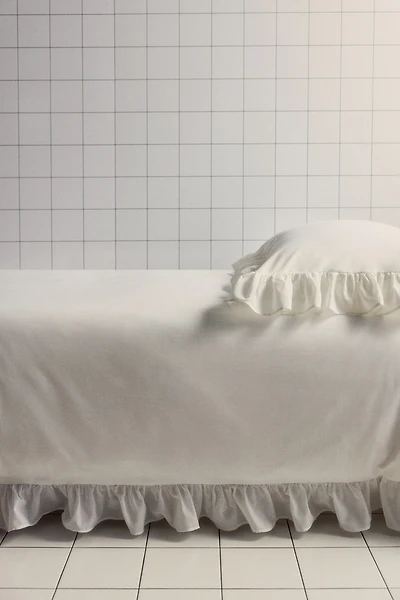 Flounced Single Duvet Cover Set