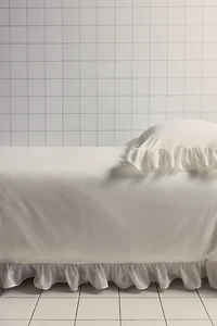 Flounced Single Duvet Cover Set