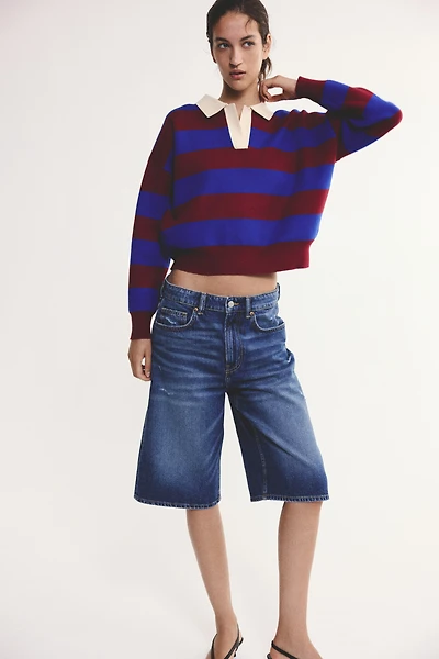 Oversized Polo Shirt