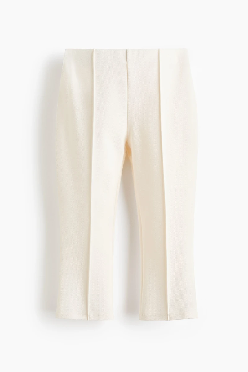 Creased Capri Pants