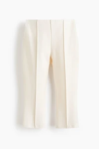 Creased Capri Pants