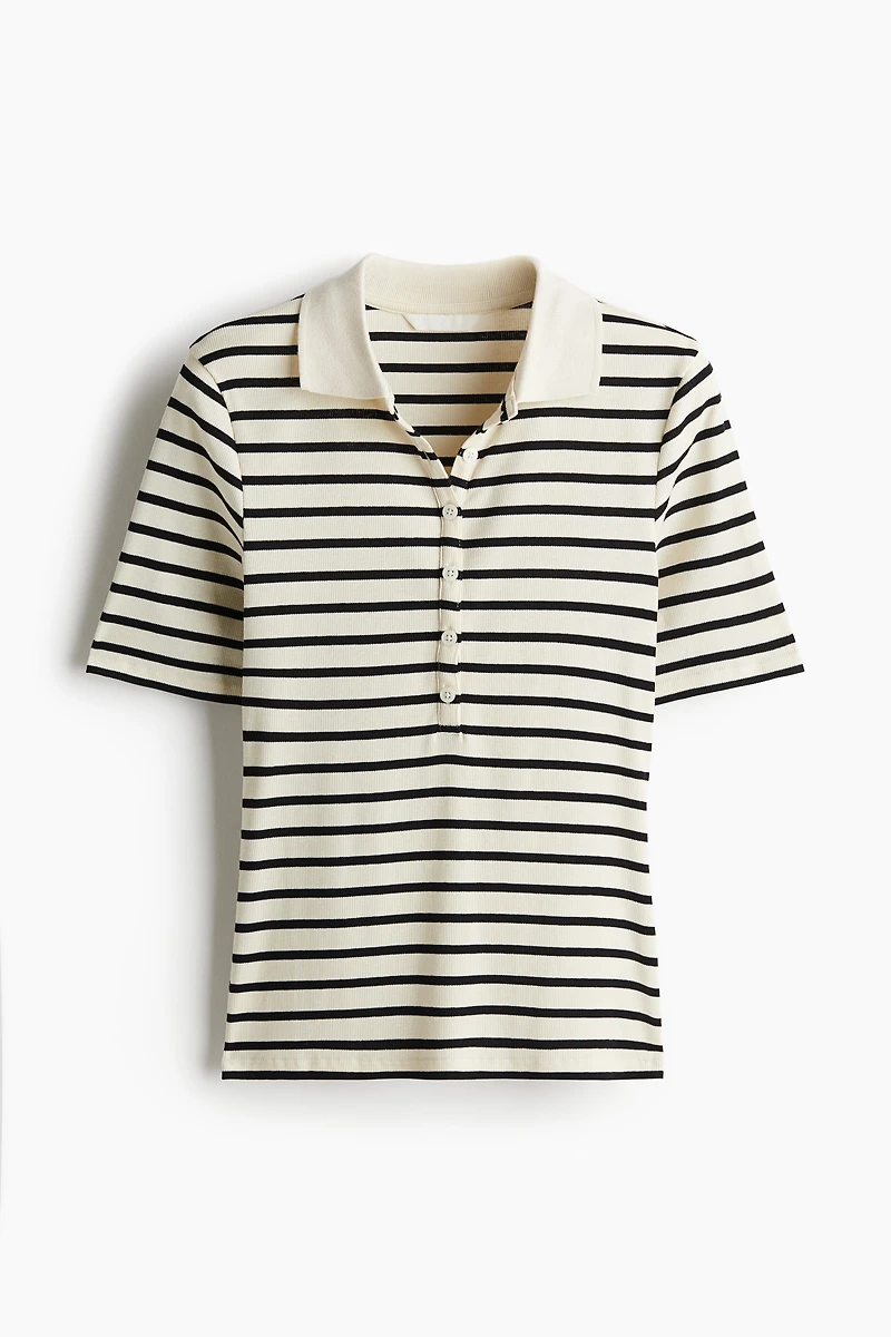 Polo côtelé