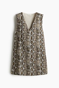 V-Neck Shift Dress
