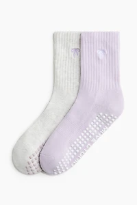 2-Pack Non-Slip Sports Socks