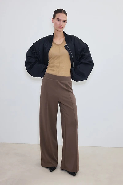 Pantalon large décontracté rafraîchissant