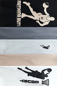 5-pack Cotton T-Shirts