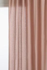 2-Pack Linen-Blend Curtain Panels