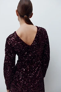MAMA Sequined Dress