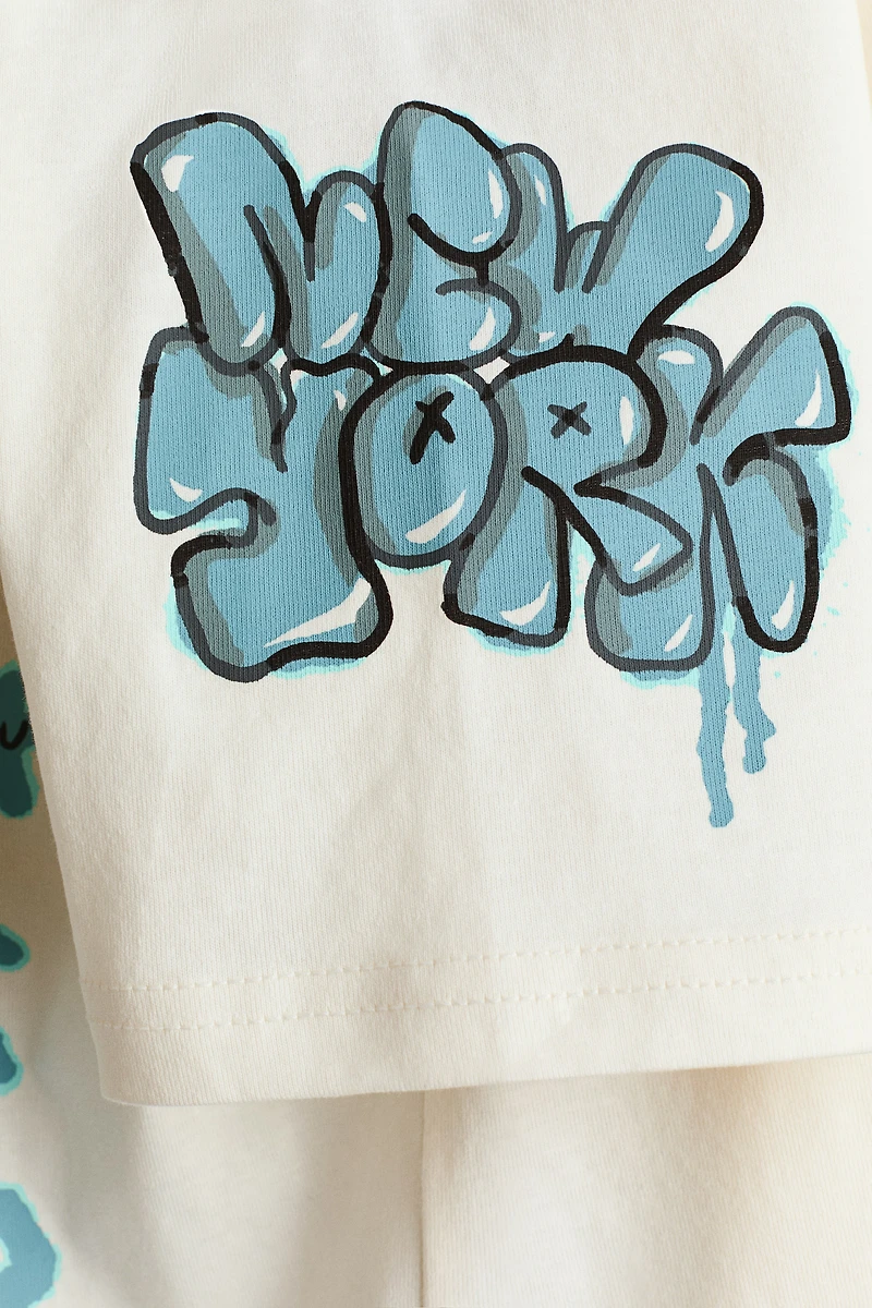 Loose-Fit Printed T-Shirt