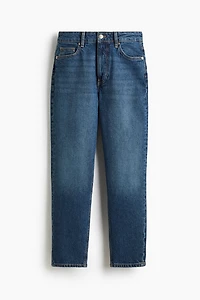 High Rise Slim Leg Mom Jeans