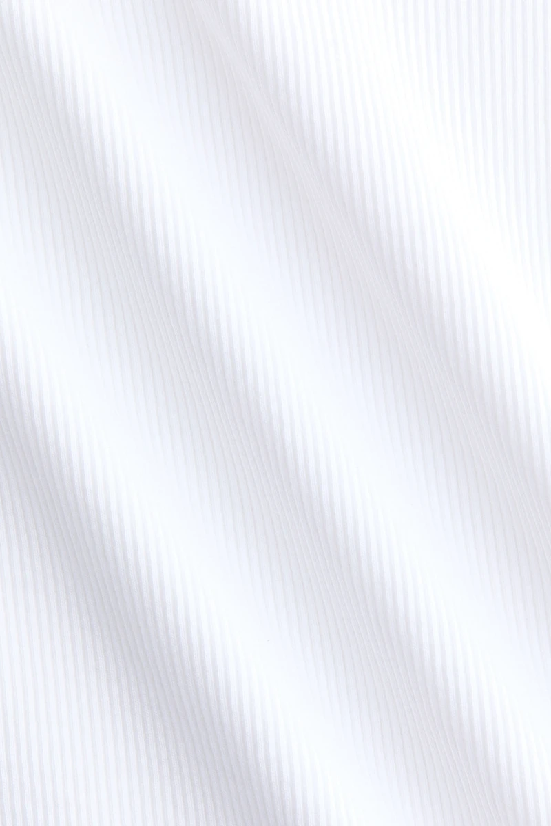 Ribbed Cotton Tank Top