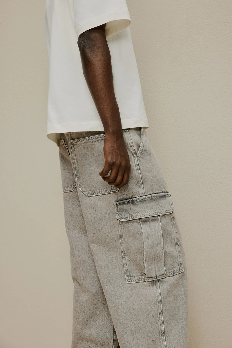 Jean Cargo Coupe Flottante