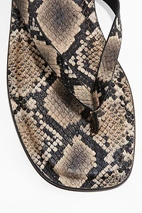 Leather Flip-Flops