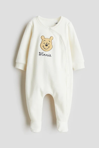 Velour Pajama Jumpsuit