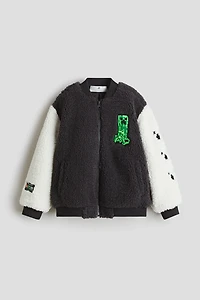 Blouson aviateur en polar