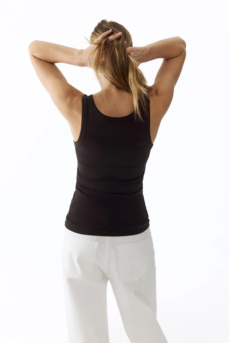 MAMA Ribbed Tank Top