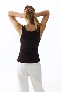 MAMA Ribbed Tank Top