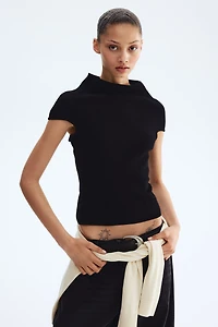 Mock Turtleneck Top