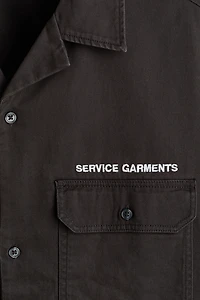 Relaxed-Fit Short-Sleeved Utility Shirt