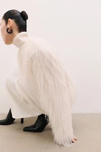 Bottines chaussettes à talon