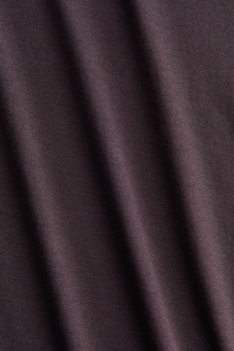 T-shirt en soie mélangée