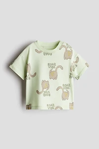 Printed Cotton T-Shirt