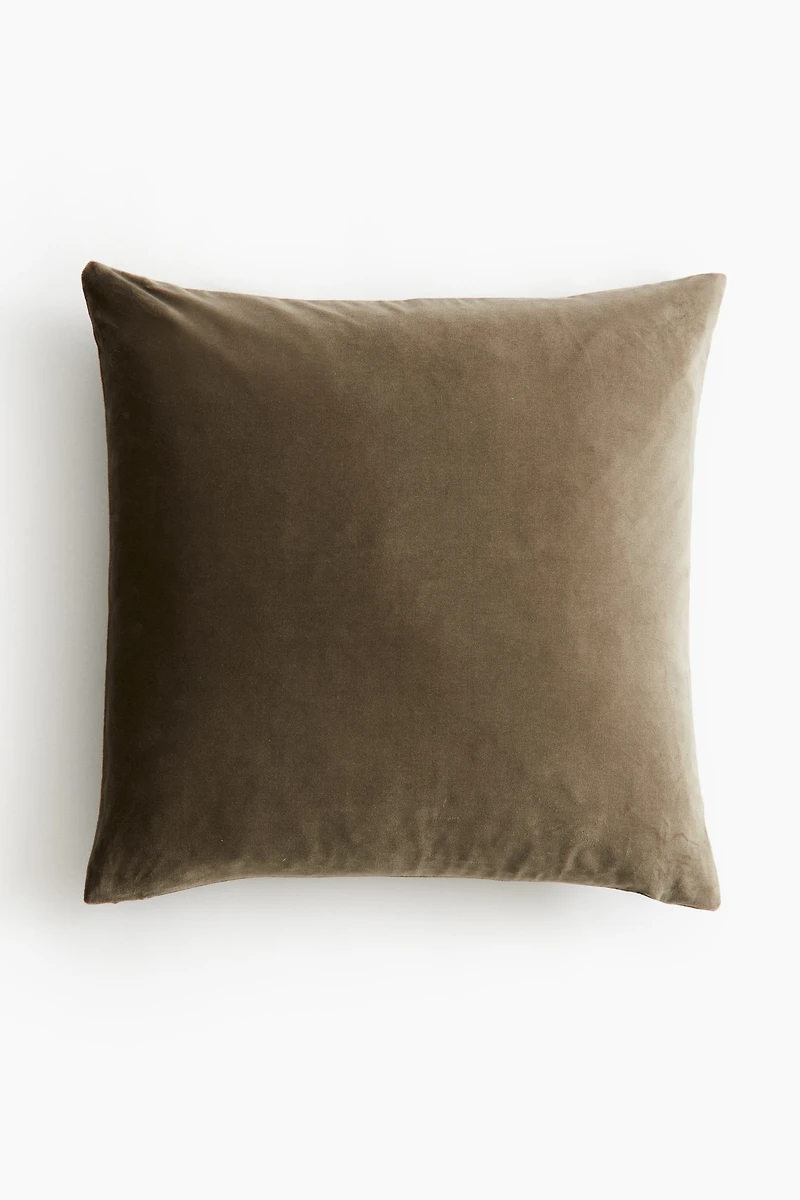 Cotton Velvet Cushion Cover