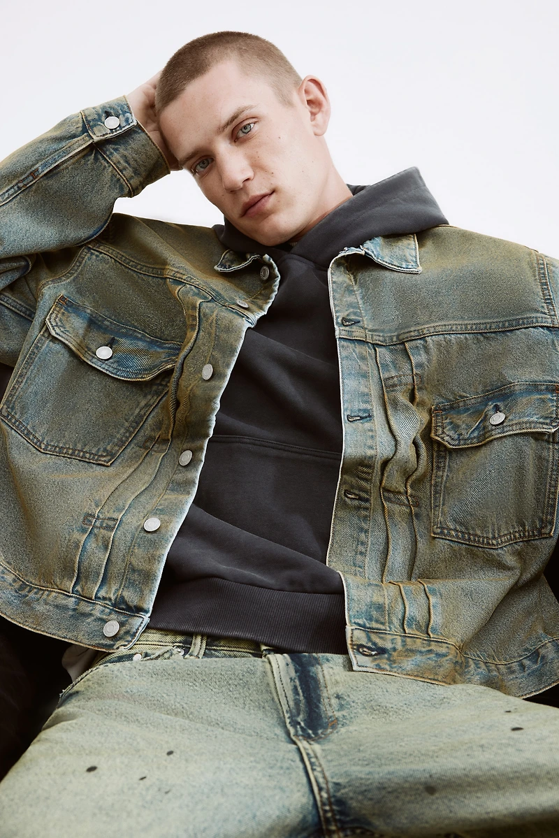 Loose-Fit Denim Jacket