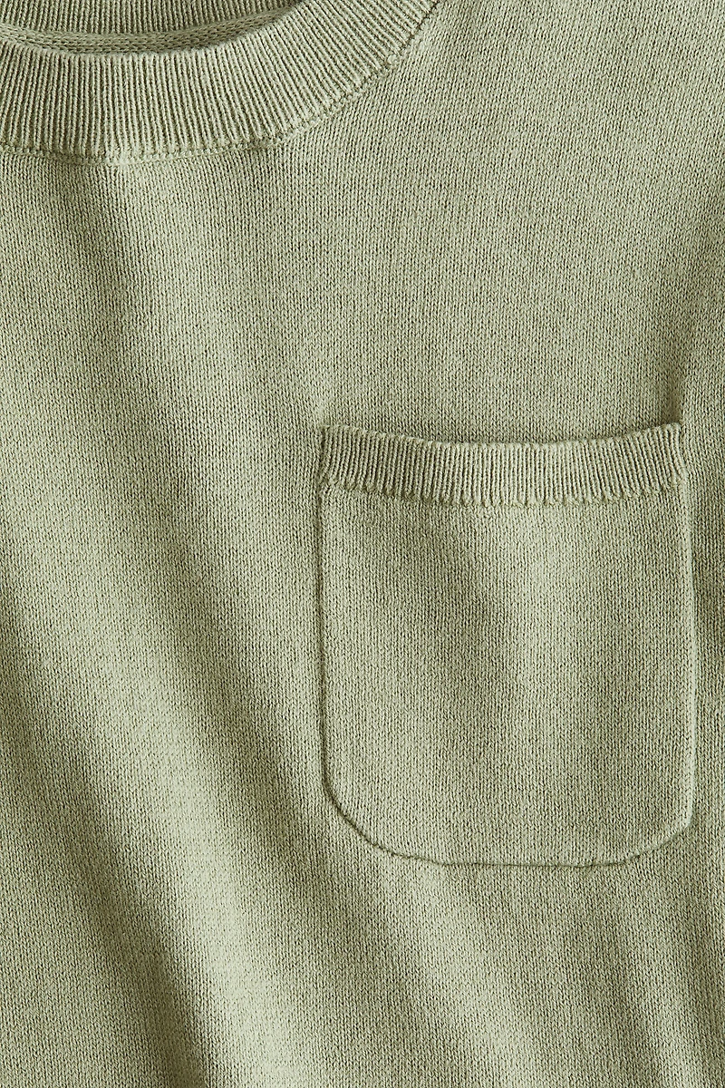 Fine-Knit Cotton T-Shirt