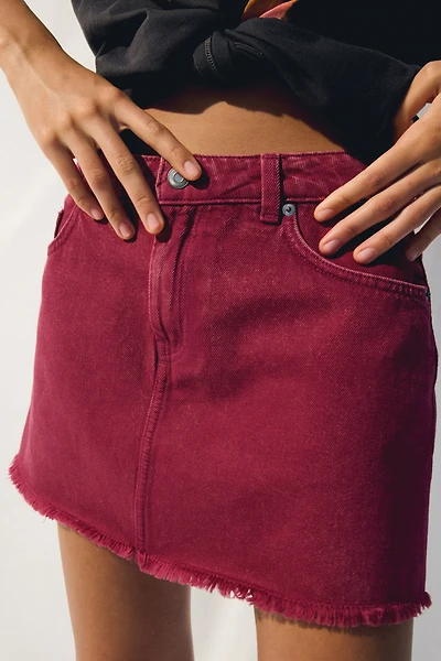 Denim Mini Skirt