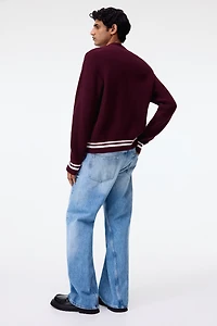 Loose-Fit Boxy Cardigan