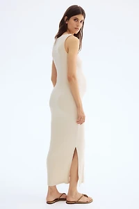 MAMA Rib-Knit Dress