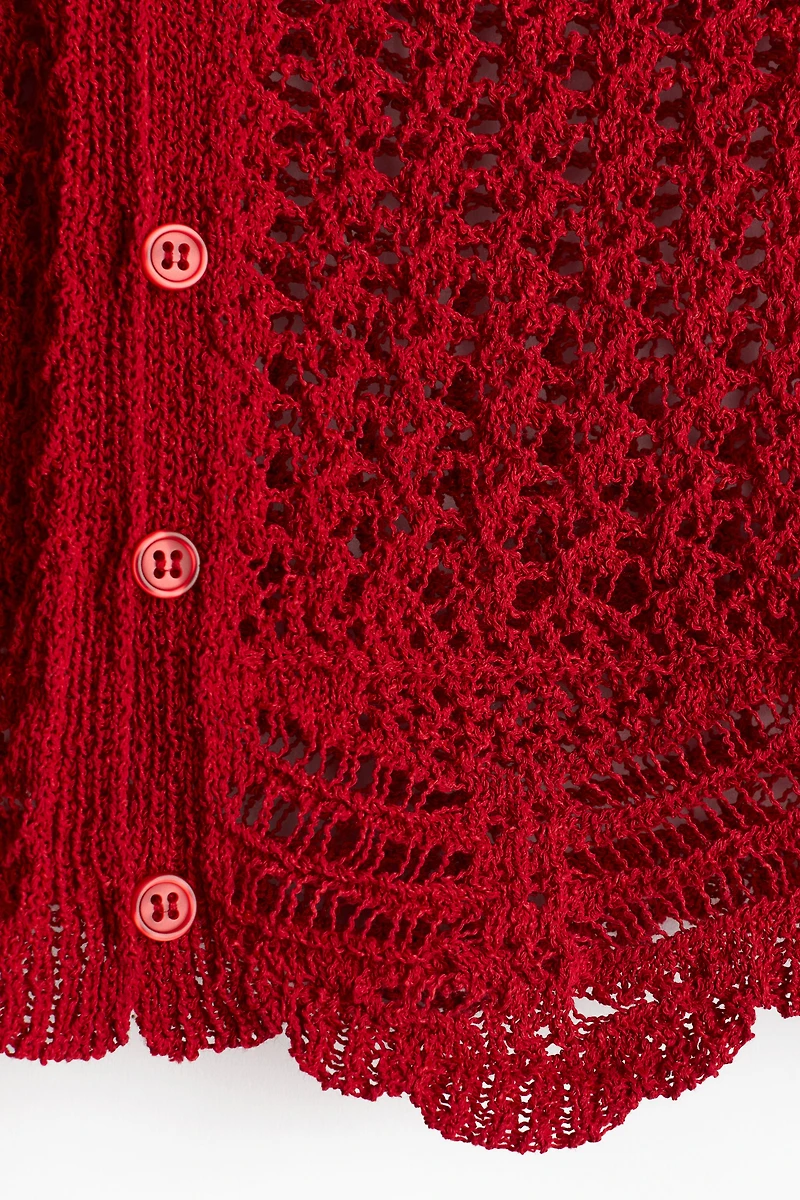 Crochet-Look Beach Top