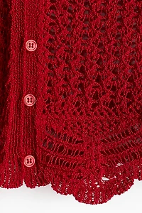 Crochet-Look Beach Top