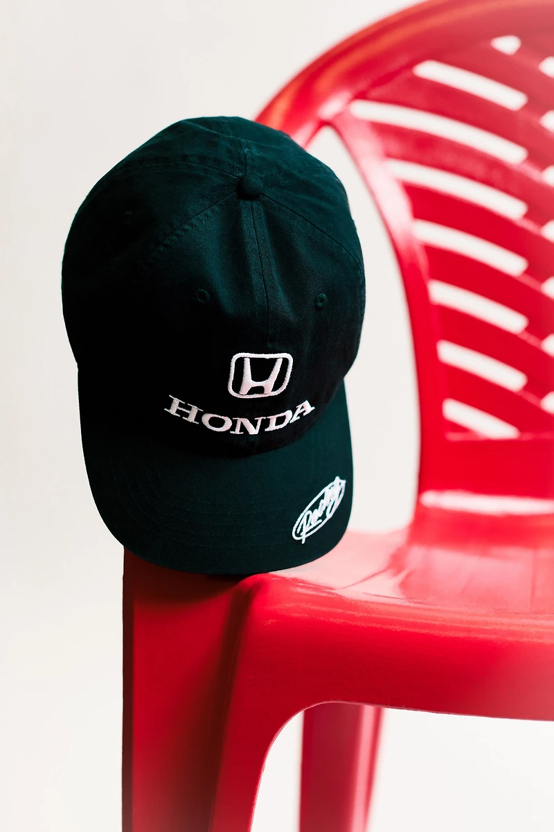 Casquette en sergé de coton avec motif