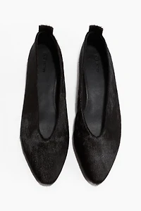 Leather Ballet Flats