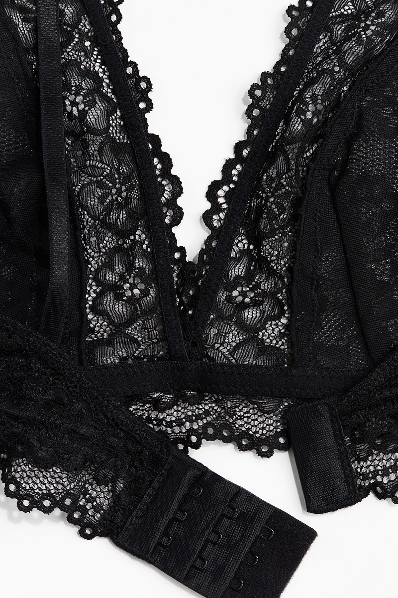 Soutien-gorge souple en dentelle