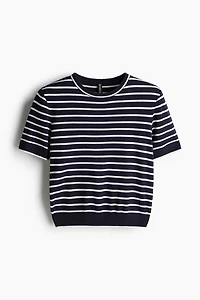 Fine-Knit T-Shirt