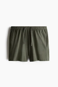 Cotton Pajama Tank Top and Shorts