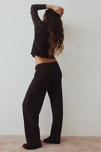 Ribbed Jersey Pajamas