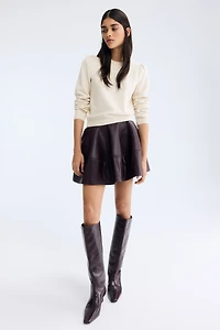 Chandail à manches bouffantes