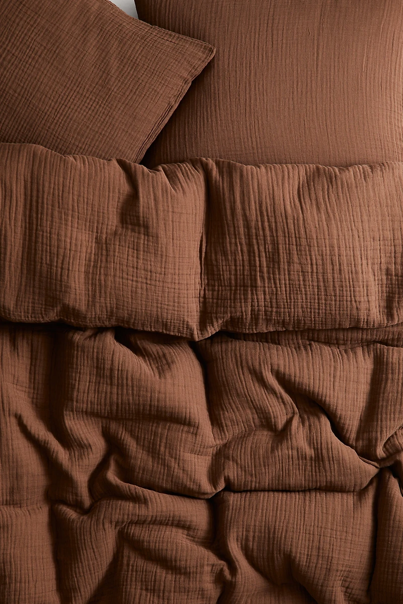 Muslin King/Queen Duvet Cover Set