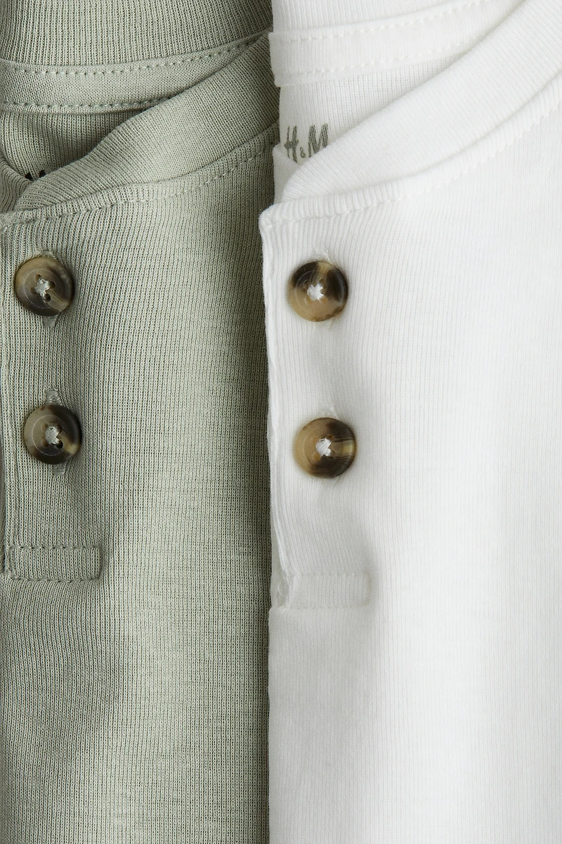 2-Pack Henley T-Shirts