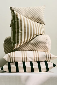 Jacquard-Weave Outdoor Cushion