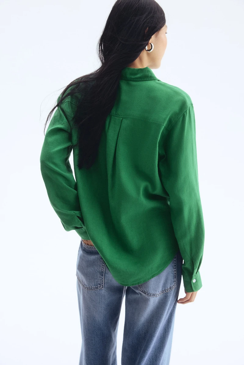 Linen-blend Shirt