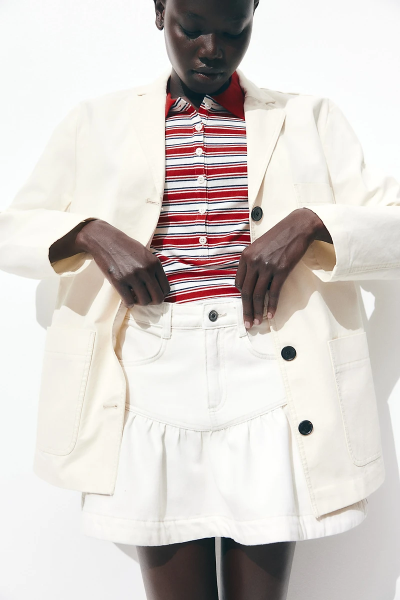 Veste en toile de coton